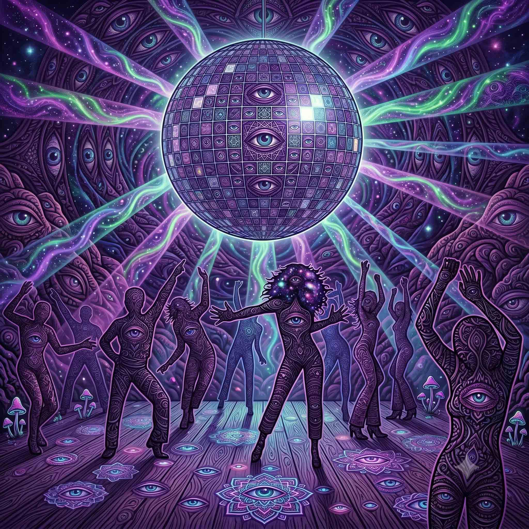 Disco Ball Decorating